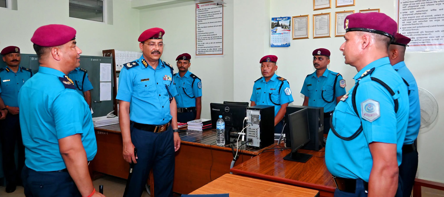 “नेपाल प्रहरी कार्यदक्षता मूल्याङ्कन (Police Baton)–२०८३” अन्तर्गत मधेश प्रदेश प्रहरी कार्यालय, जनकपुरधाम धनुषाको निरीक्षण सम्पन्न । (२०८३/०६/०४)